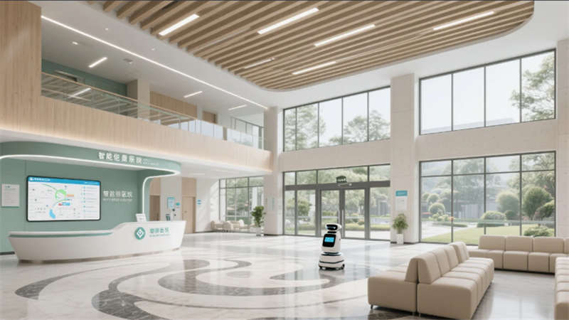 自然療愈，智慧交互——合肥現(xiàn)代化醫(yī)院空間裝修設(shè)計(jì)欣賞