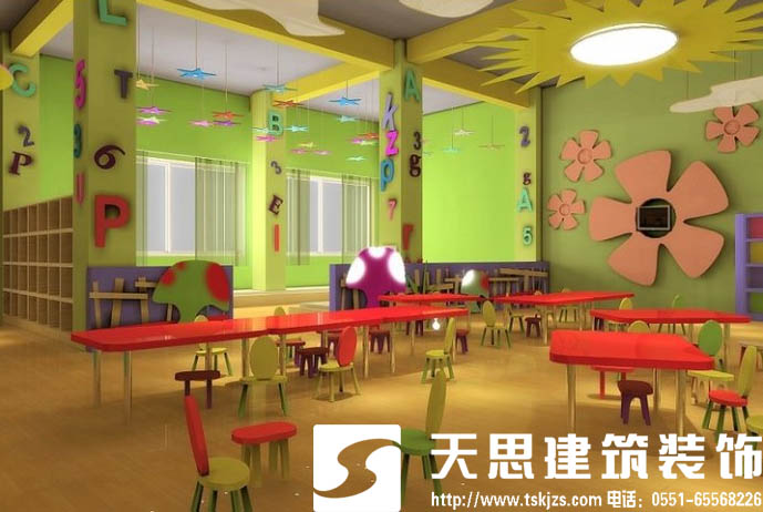 幼兒園裝修設(shè)計(jì)讓給孩子一個(gè)歡樂(lè)王國(guó)